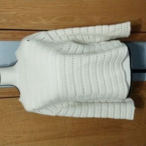 Boston Proper white sweater